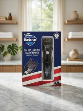 Barbasol Beard Trimmer Stainless Steel